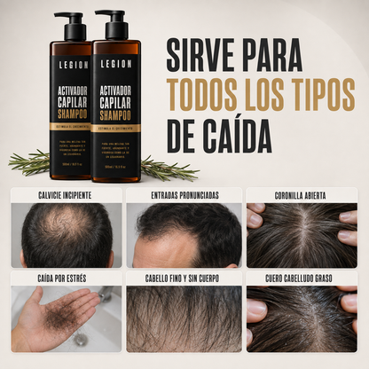 LEGION® – Shampoo Activador Capilar